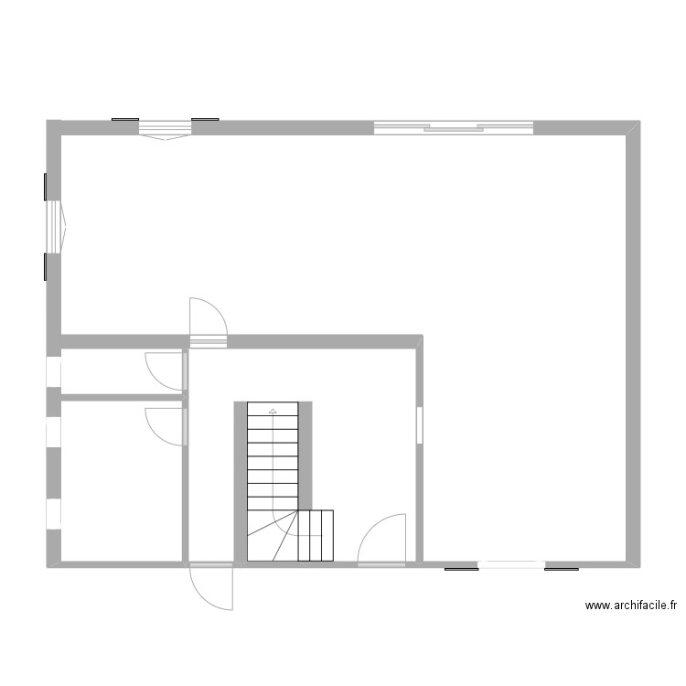 Maison Taverny RDC. Plan de 0 pièce et 0 m2