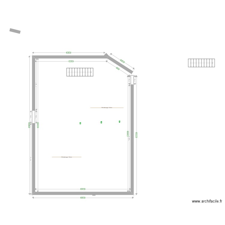 comble. Plan de 0 pièce et 0 m2