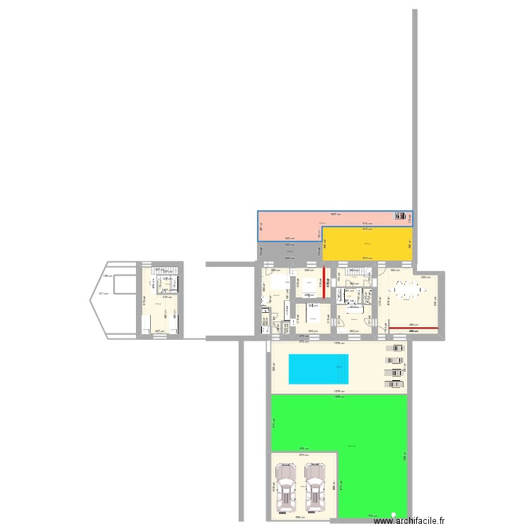 MAISON OLERON AVEC TRAVAUX . Plan de 20 pièces et 454 m2