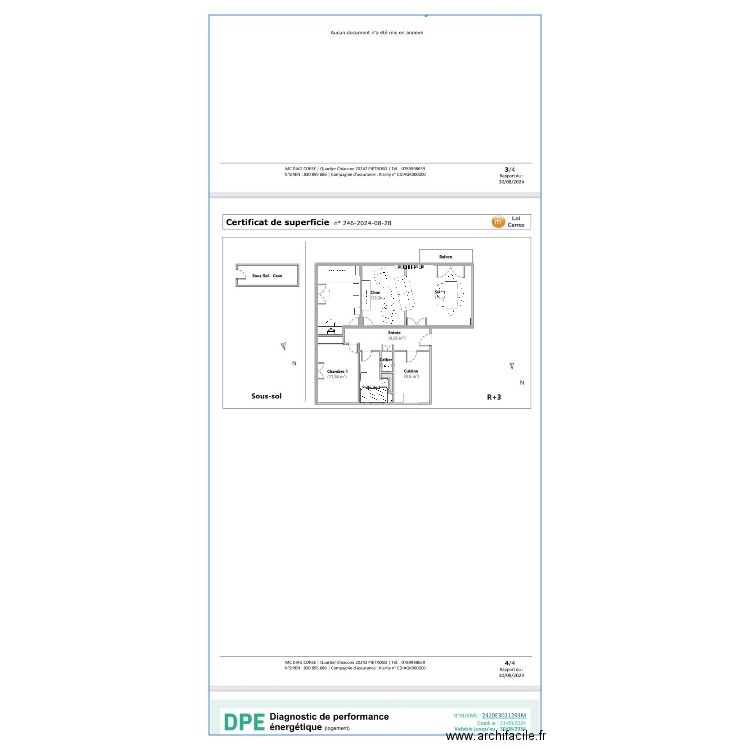 appart 22. Plan de 0 pièce et 0 m2