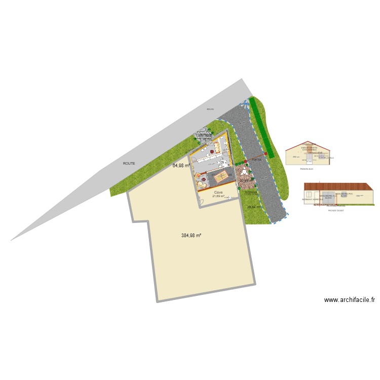 CABINET STE GEMME. Plan de 3 pièces et 472 m2