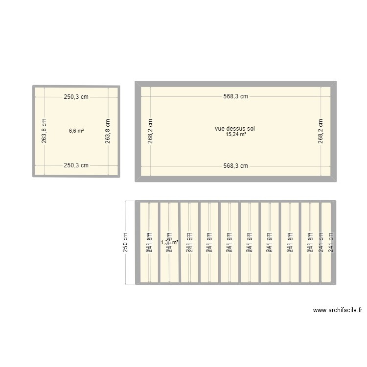 bureau se2t. Plan de 12 pièces et 35 m2