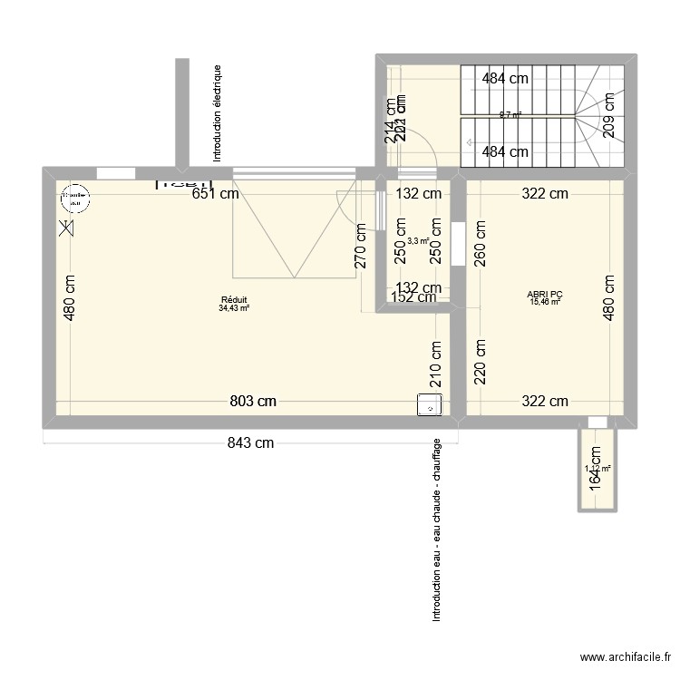 Duran new ss. Plan de 12 pièces et 150 m2