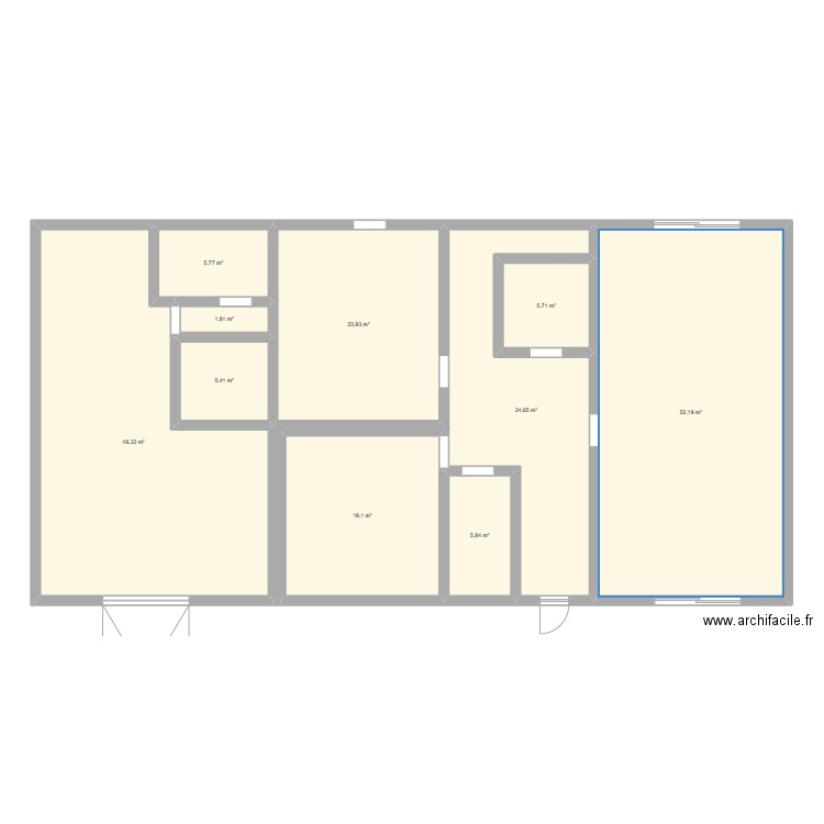 Arriault. Plan de 10 pièces et 193 m2