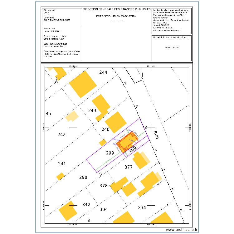 DP02 SABOURAU PC. Plan de 0 pièce et 0 m2