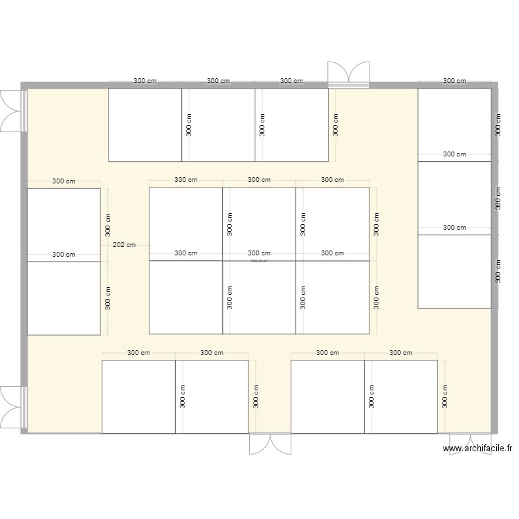 forum salon adhérents. Plan de 1 pièce et 268 m2