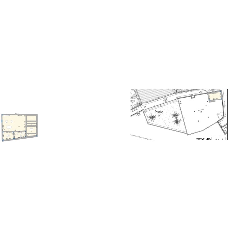 PLAN PASA. Plan de 9 pièces et 329 m2