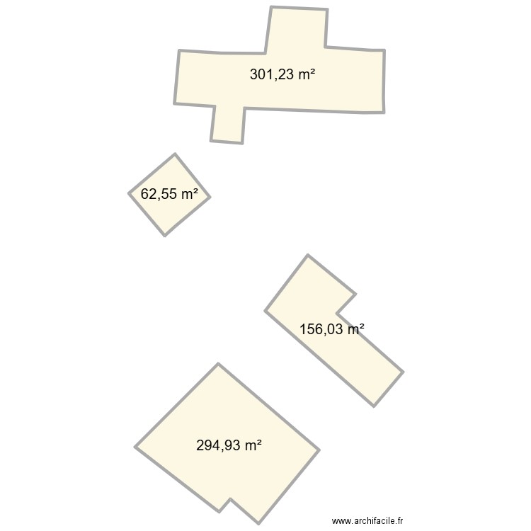 mondevert matignon. Plan de 4 pièces et 815 m2