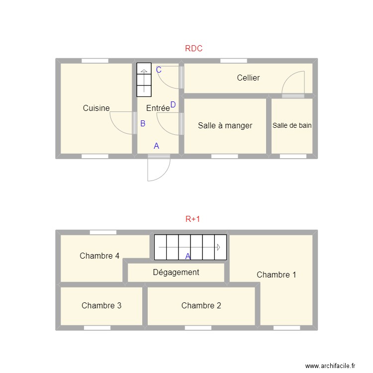 PLAN 2407 MILIN. Plan de 11 pièces et 21 m2