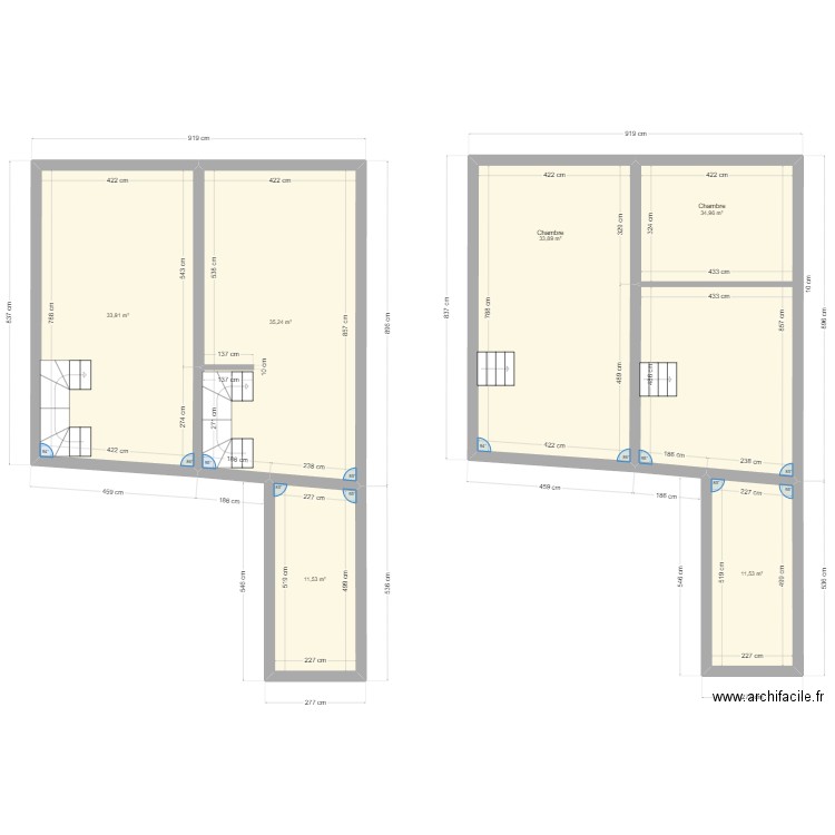 laurie. Plan de 6 pièces et 161 m2