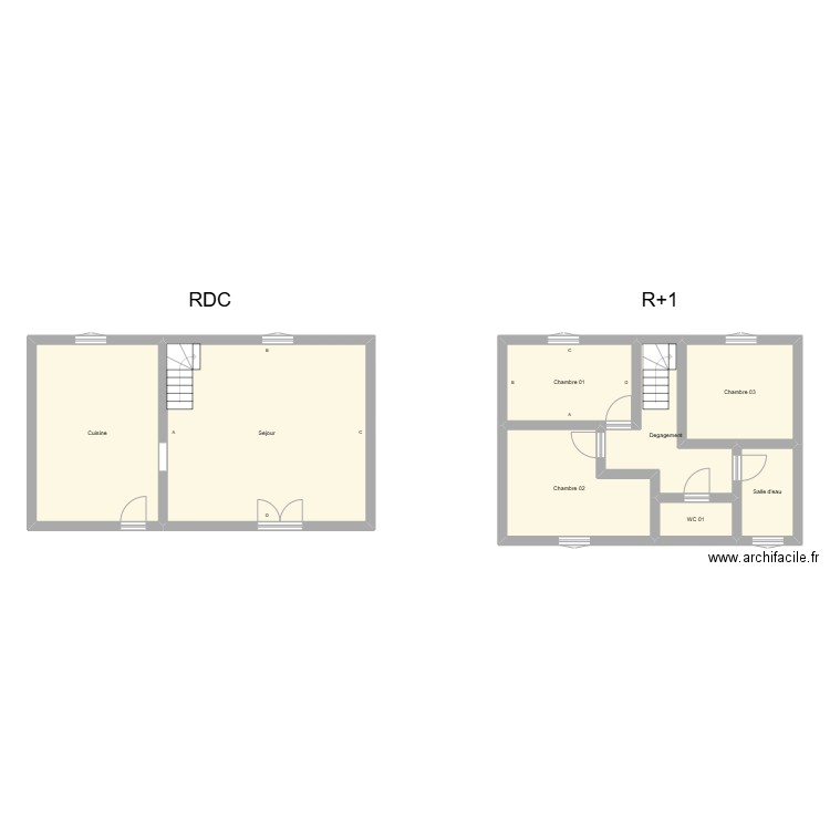 350602181. Plan de 8 pièces et 105 m2