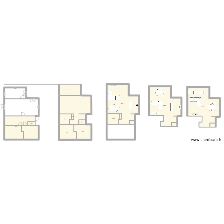 Maison normal 1. Plan de 14 pièces et 282 m2