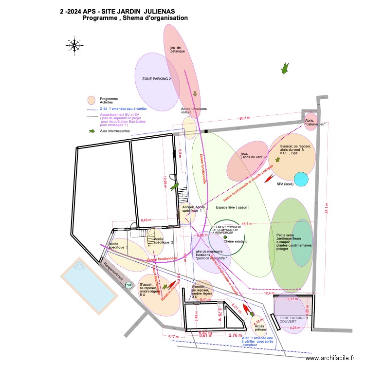 2-2024-APS-Programe JARDIN  - JULIENAS 112_113 Labroy S et G. Plan de 1 pièce et 4 m2