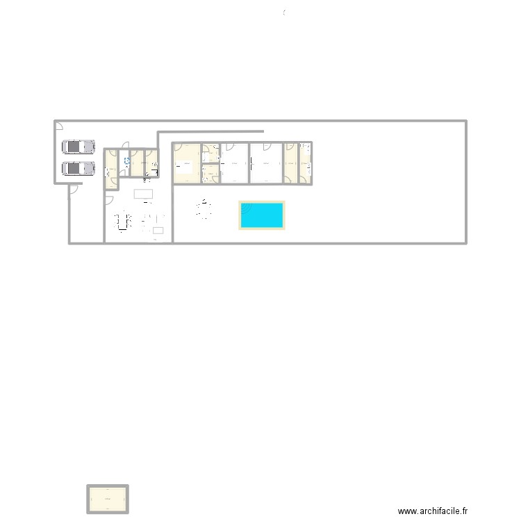 casa 45 viladiu. Plan de 10 pièces et 112 m2