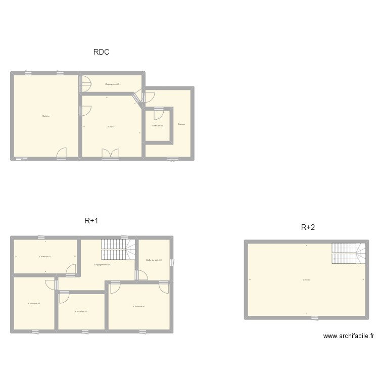 350602055. Plan de 12 pièces et 242 m2