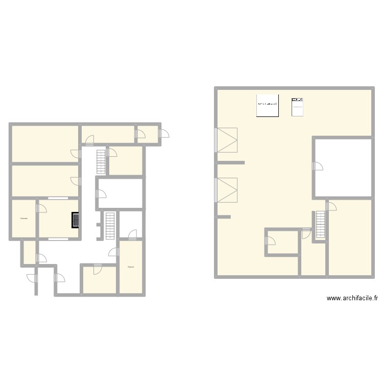 Boulaide. Plan de 13 pièces et 352 m2