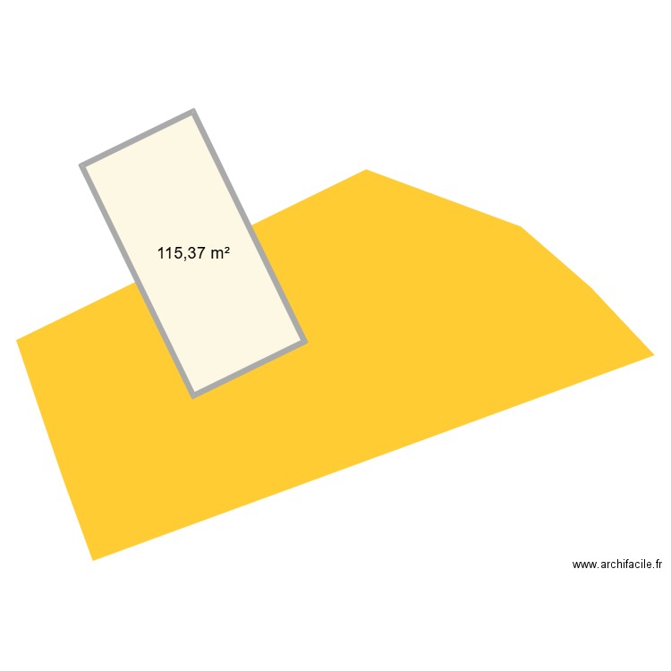 maison mouxy. Plan de 1 pièce et 115 m2