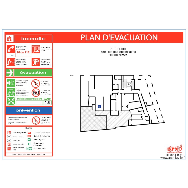 SEE LLARI RDC. Plan de 5 pièces et 203 m2