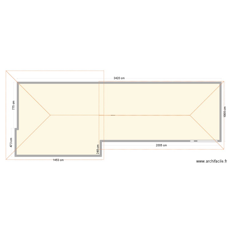 attignat. Plan de 1 pièce et 356 m2