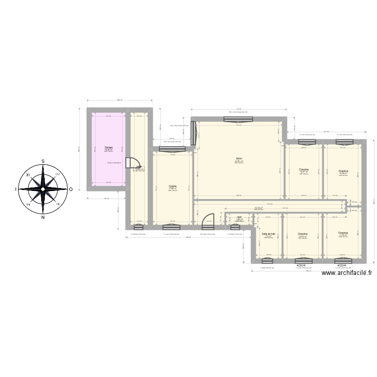  ML25000814  ETTAHIRI. Plan de 11 pièces et 158 m2