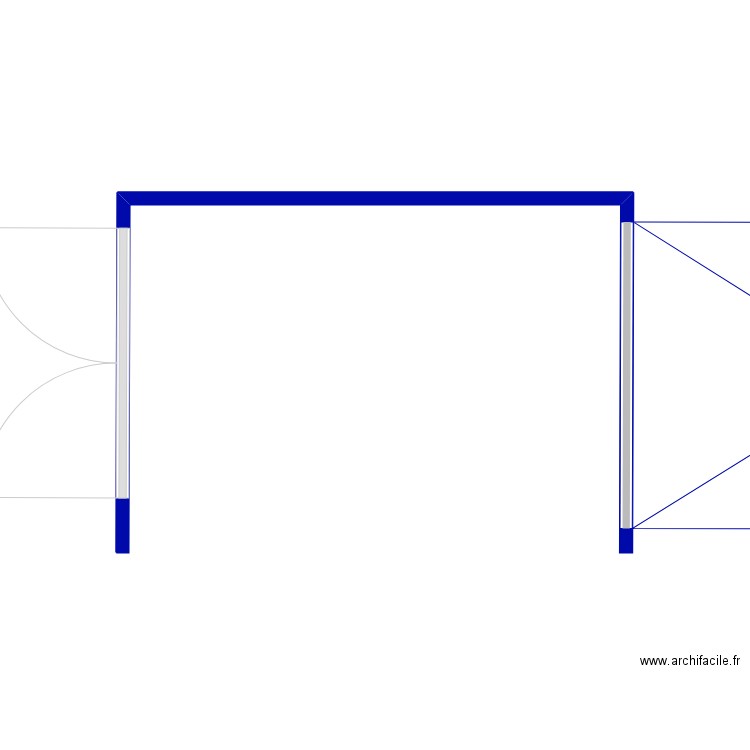 garage. Plan de 0 pièce et 0 m2