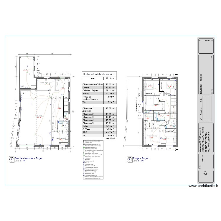 GOUZ. Plan de 0 pièce et 0 m2