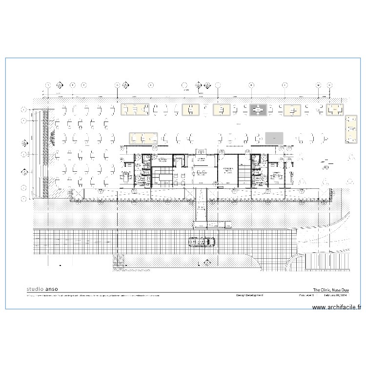 Exhibitors Village + Alchemy . Plan de 12 pièces et 644 m2