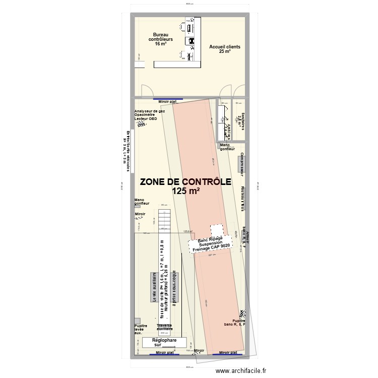 Projet CCT VL Reprise centre Saint AMOUR V2. Plan de 4 pièces et 172 m2