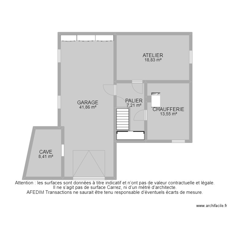 BI 15683 -. Plan de 20 pièces et 185 m2