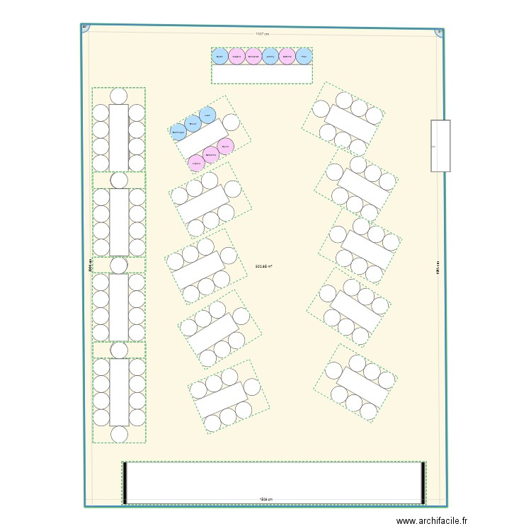 Mariage 12 juillet 2025. Plan de 1 pièce et 301 m2