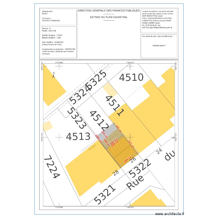 GALLIENI. Plan de 0 pièce et 0 m2