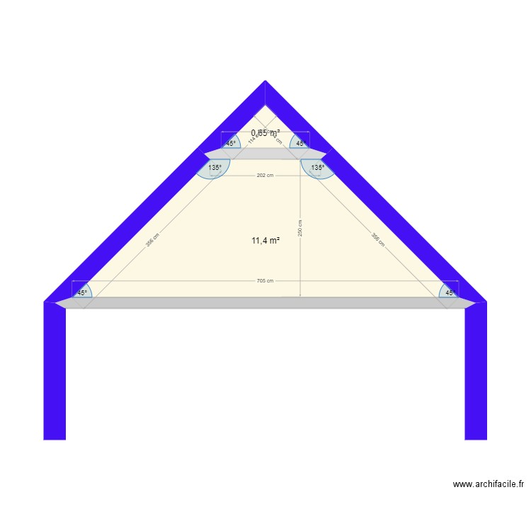 RENOV 3. Plan de 36 pièces et 440 m2