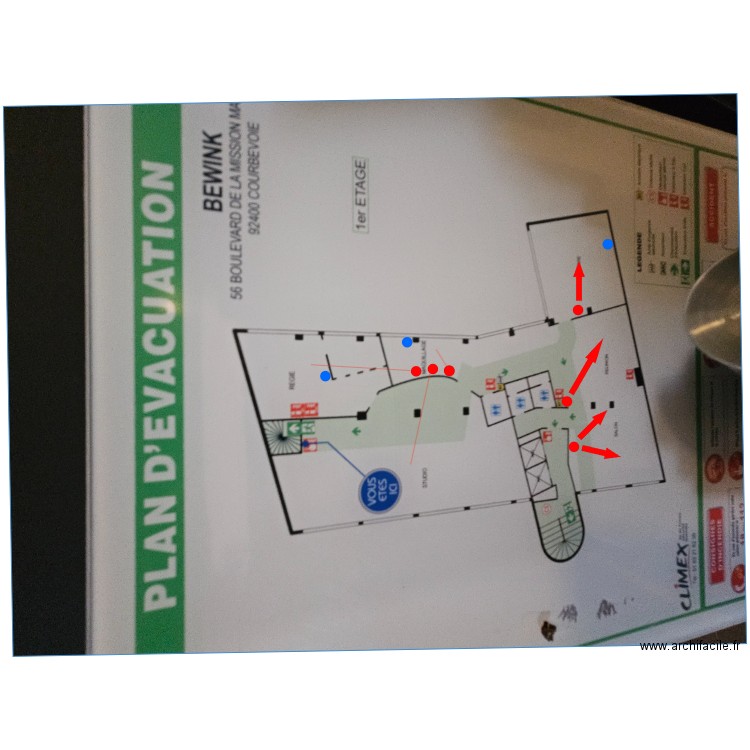 R+1 BEWINK / MARCHAND. Plan de 0 pièce et 0 m2