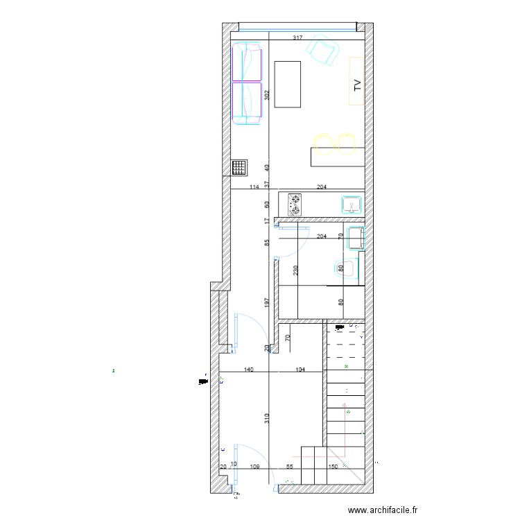 plan final. Plan de 0 pièce et 0 m2