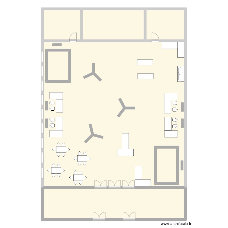 Plan Chorus 24/11. Plan de 7 pièces et 391 m2