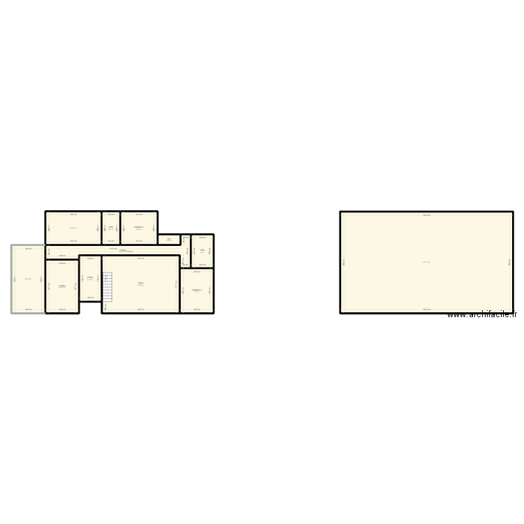 emilie. Plan de 12 pièces et 281 m2