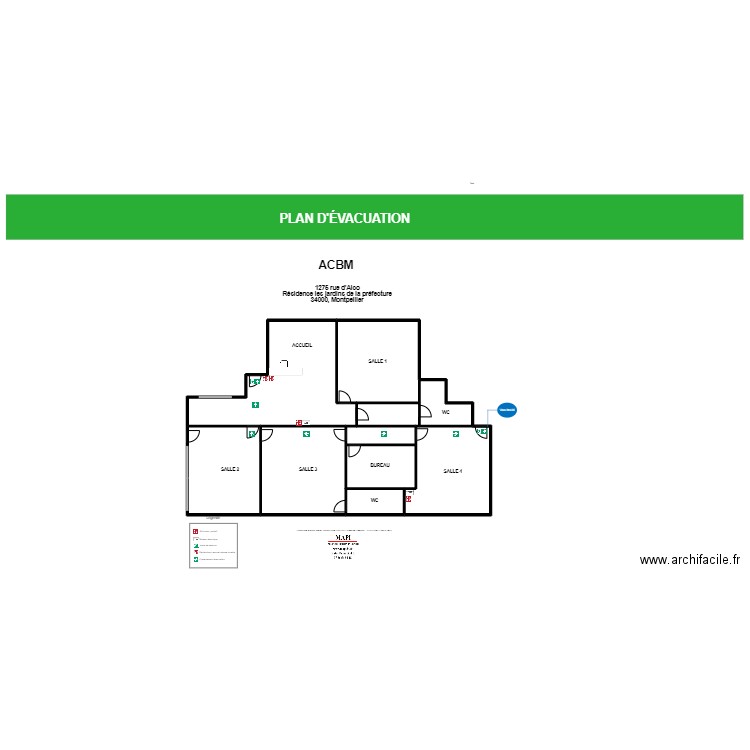     ALCO 2. Plan de 10 pièces et 1127 m2