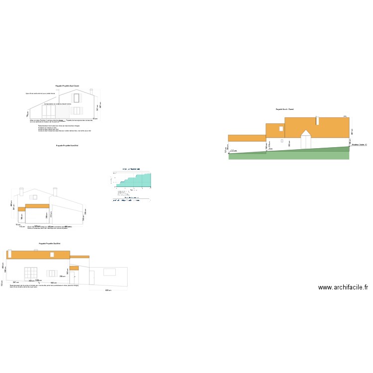 Plan coupe . Plan de 0 pièce et 0 m2