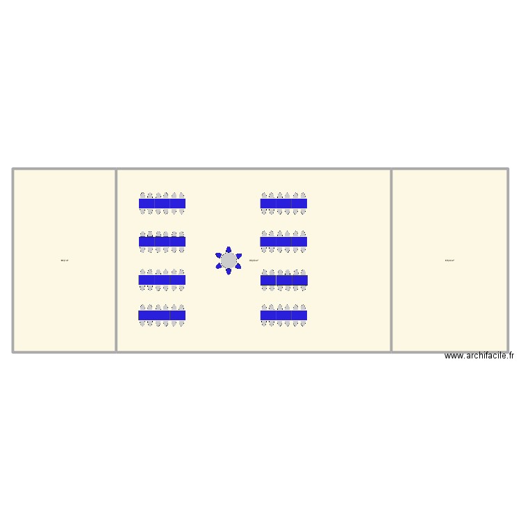 plan 1. Plan de 3 pièces et 538 m2