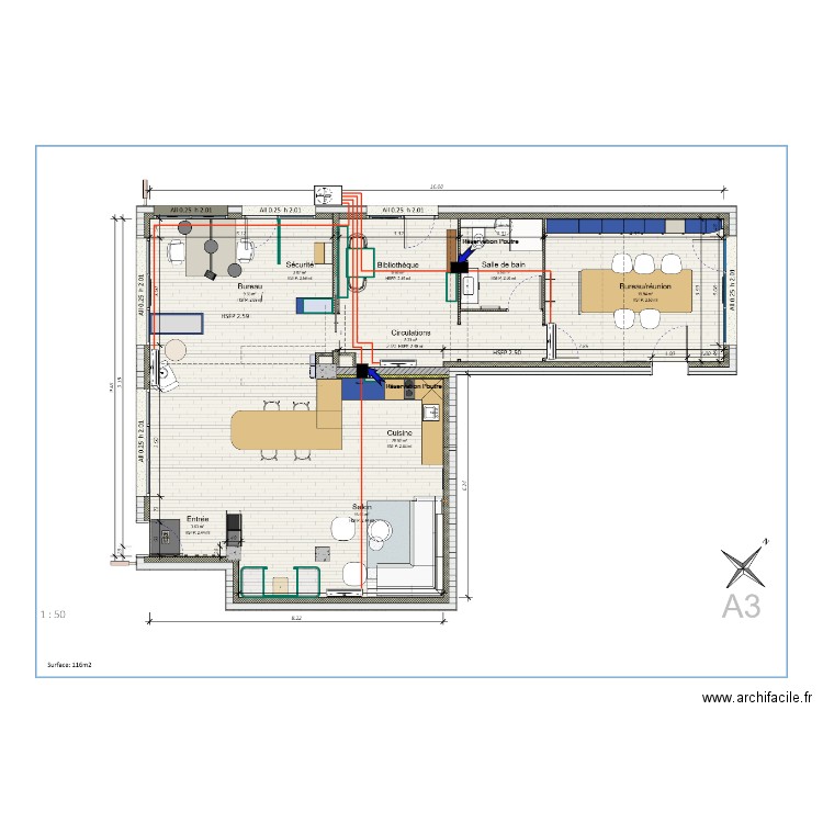 Jhood Monistrol . Plan de 0 pièce et 0 m2