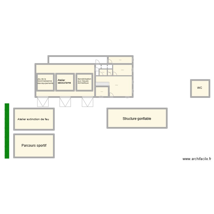 Cs Les Adrets. Plan de 14 pièces et 321 m2