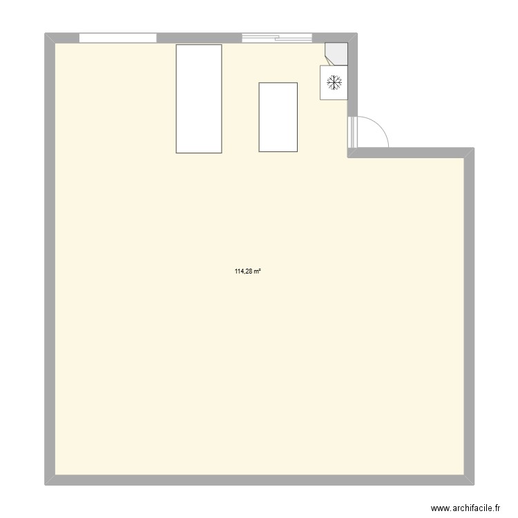 maison_1. Plan de 1 pièce et 114 m2