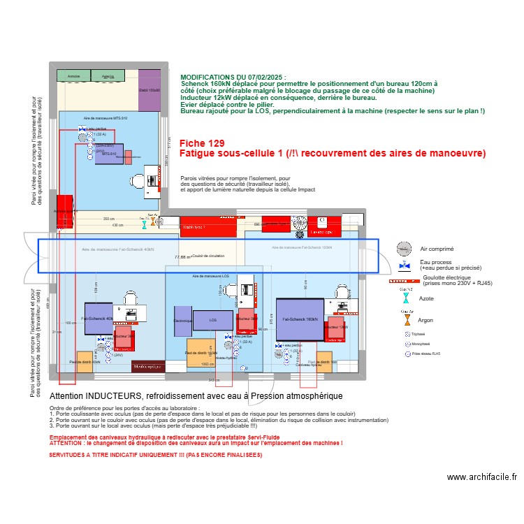 Fatigue: Sous-cellule 1 2025-02-12. Plan de 1 pièce et 78 m2