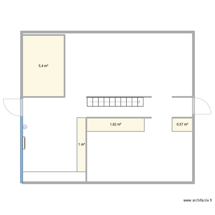 MAISON BERNARD. Plan de 4 pièces et 9 m2