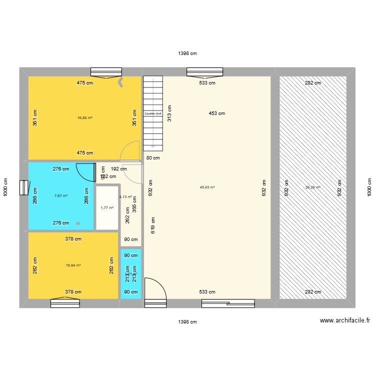 lucas clarisse bis. Plan de 8 pièces et 119 m2