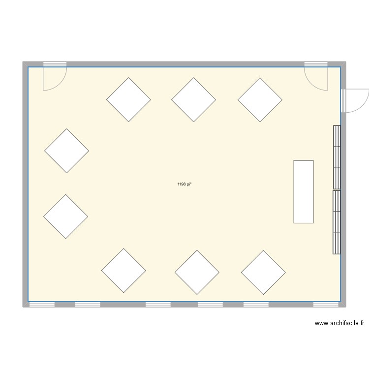 tache 1. Plan de 1 pièce et 111 m2