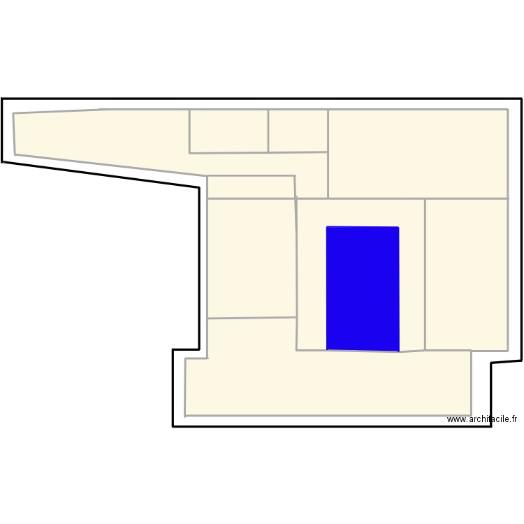 RIAD  RDC PLAN . Plan de 10 pièces et -4838 m2