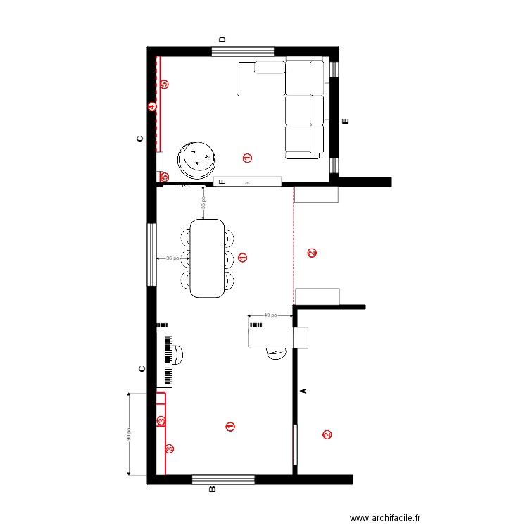 Annie-Claude pose. Plan de 0 pièce et 0 m2