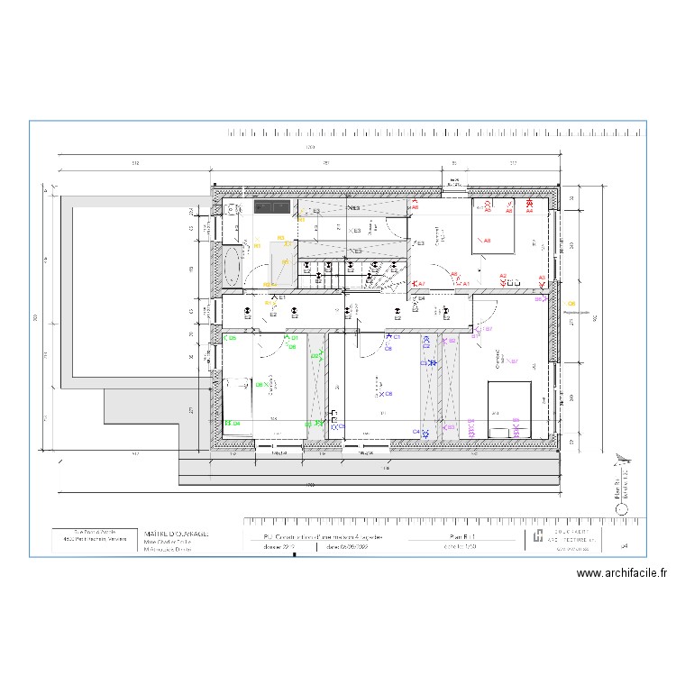 Etage elec position . Plan de 0 pièce et 0 m2