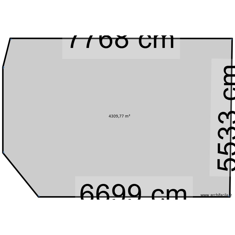 plan atelier. Plan de 1 pièce et 15 m2